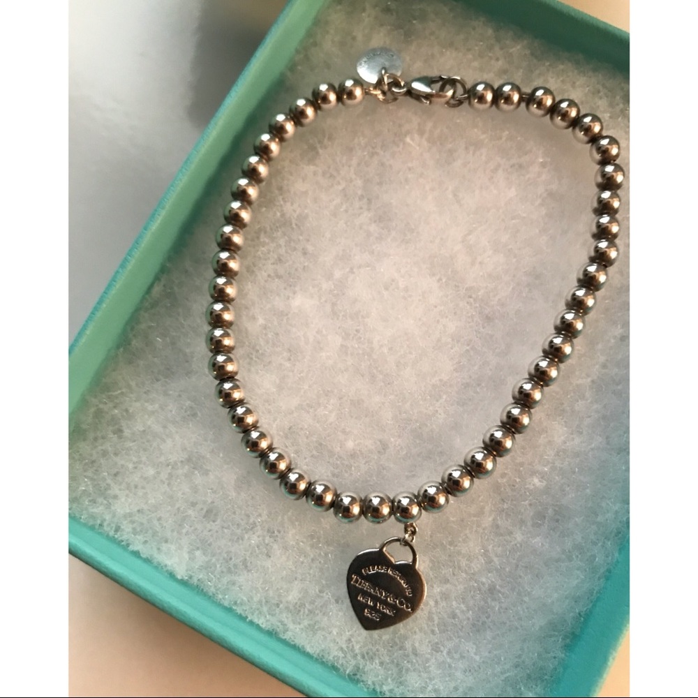 Tiffany’s Bracelet with logo heart charm